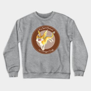 Dragon Corgi Spirit Animal Crewneck Sweatshirt